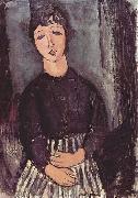 Portrat einer Zofe Amedeo Modigliani